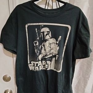 Star Wars Dark Gray Boba Fett Tee